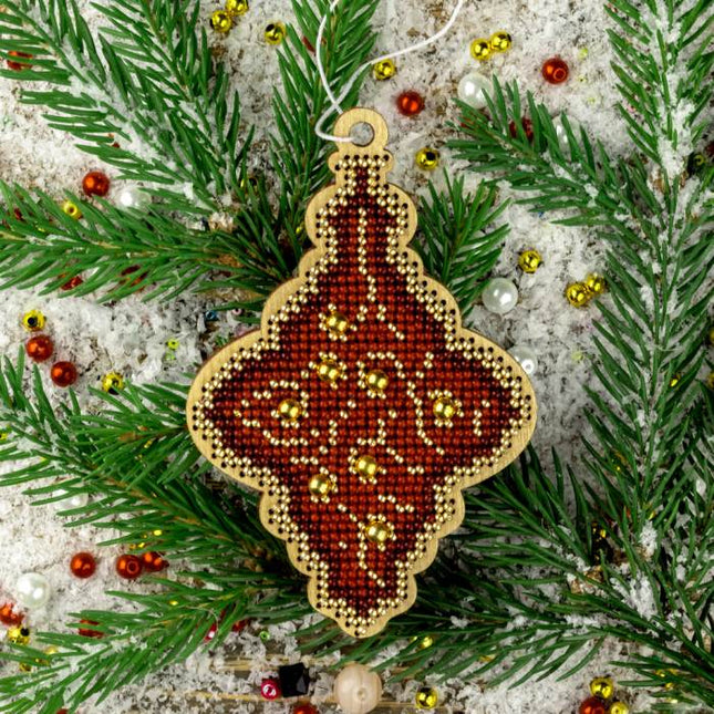 DIY Christmas tree toy kit "Red icicle"