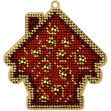 DIY Christmas tree toy kit "Red house"