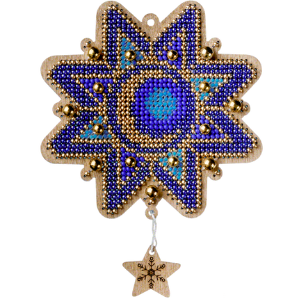 DIY Christmas tree toy kit "Christmas star"