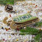 DIY Bead Embroidery on Wood Kit 