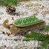 DIY Bead Embroidery on Wood Kit "Christmas Sleigh"