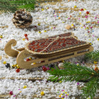DIY Bead Embroidery on Wood Kit 