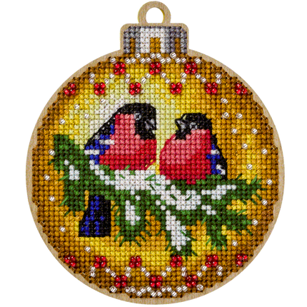 DIY Christmas tree toy kit "Bullfinch"