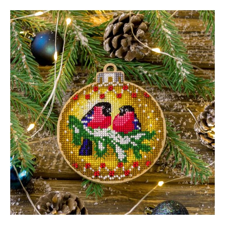 DIY Christmas tree toy kit "Bullfinch"