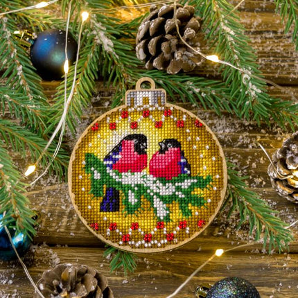 DIY Christmas tree toy kit "Bullfinch"