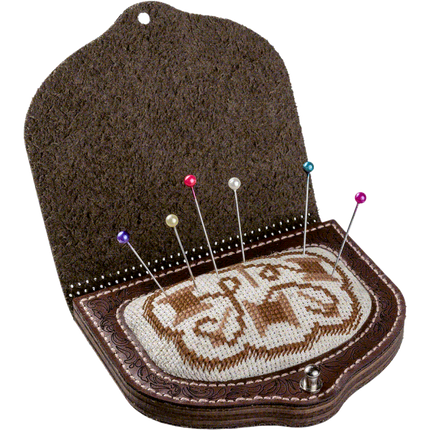 Craft kit for creating a pin cushion