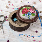 Craft kit for creating a pin cushion