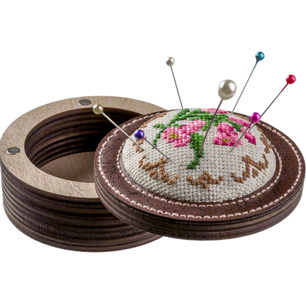 Craft kit for creating a pin cushion