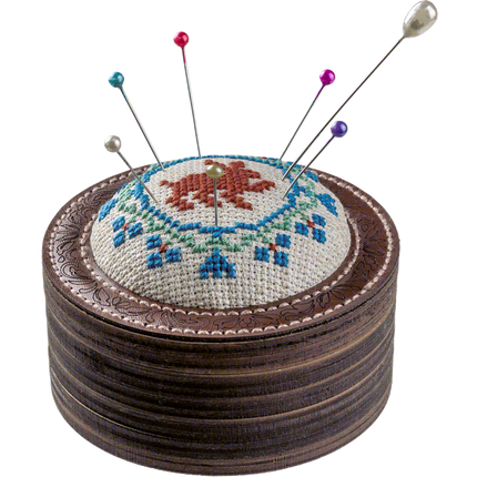 Craft kit for creating a pin cushion