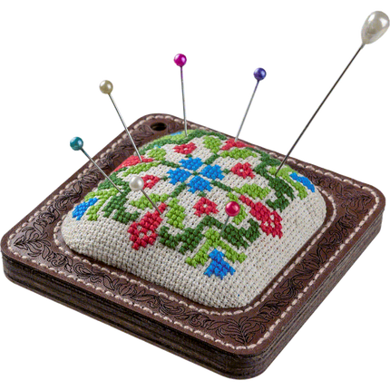 Craft kit for creating a pin cushion