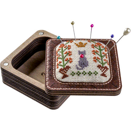 Craft kit for creating a pin cushion