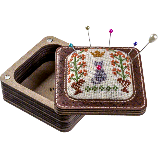 Craft kit for creating a pin cushion