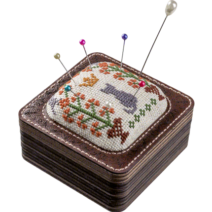 Craft kit for creating a pin cushion