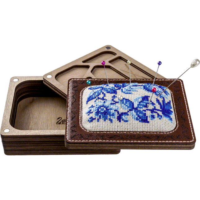 Craft kit for creating a pin cushion