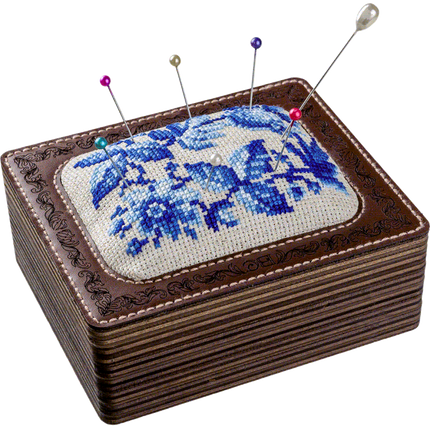 Craft kit for creating a pin cushion
