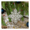 Bead embroidery kit on a plastic base "Christmas tree toys"