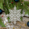 Bead embroidery kit on a plastic base "Christmas tree toys"