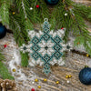 Bead embroidery kit on a plastic base "Christmas tree toys"