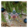 Bead embroidery kit on a plastic base "Christmas tree toys"