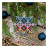 Bead embroidery kit on a plastic base "Christmas tree toys"