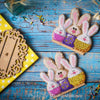DIY napkin holder kit "Rabbits"
