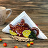 DIY napkin holder kit "Tea with lemon"