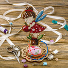 DIY needle cushion kit, needle minder 