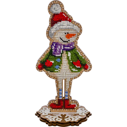 DIY Christmas tree toy kit "Snowman"