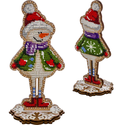 DIY Christmas tree toy kit "Snowman"