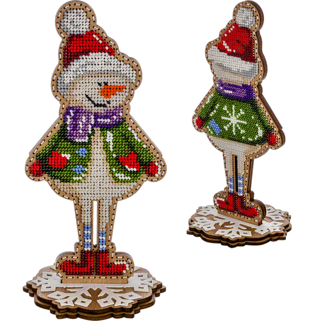 DIY Christmas tree toy kit "Snowman"