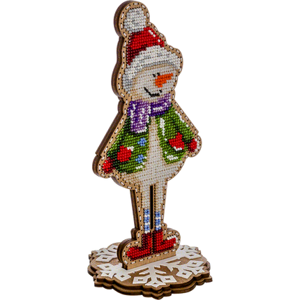 DIY Christmas tree toy kit "Snowman"