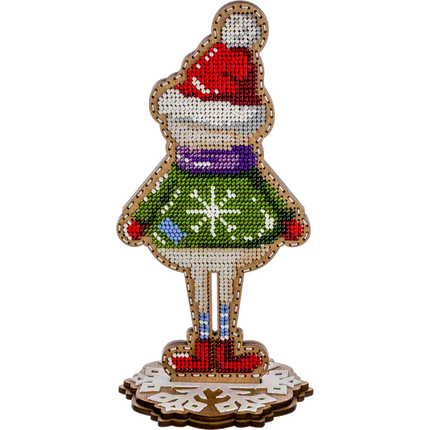 DIY Christmas tree toy kit "Snowman"
