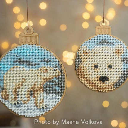 DIY Christmas tree toy kit "Polar bear"