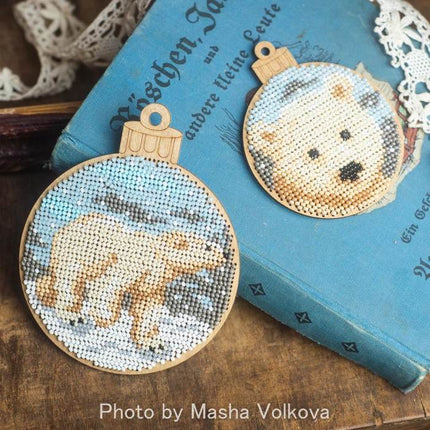 DIY Christmas tree toy kit "Polar bear"