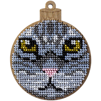 DIY Christmas tree toy kit "Cat"