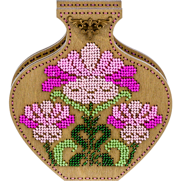 DIY Bead Embroidery on wood kit 