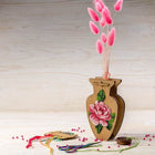 DIY Bead Embroidery on wood kit 