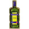 DIY Bead embroidery kit on wood "Liqueur bottle" Fridge magnet