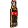 DIY Bead embroidery kit on wood "Cola bottle" Fridge magnet