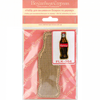 DIY Bead embroidery kit on wood "Cola bottle" Fridge magnet