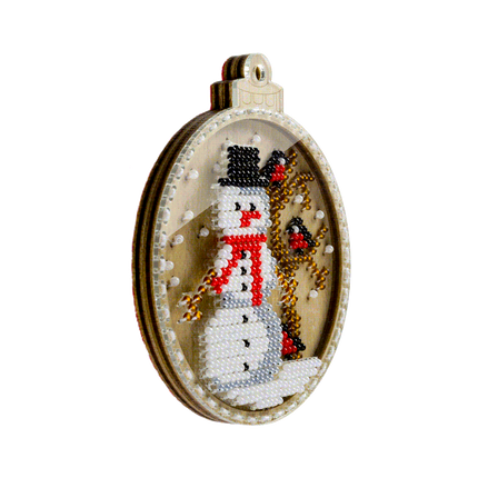 DIY Christmas tree toy kit "Snowman"