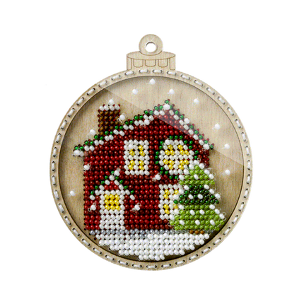 DIY Christmas tree toy kit "Christmas House"
