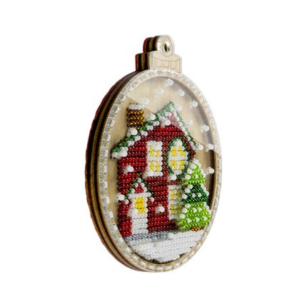 DIY Christmas tree toy kit "Christmas House"