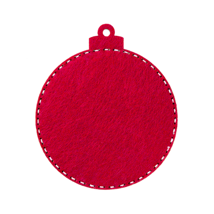 DIY Christmas tree toy kit "Red Christmas Car"