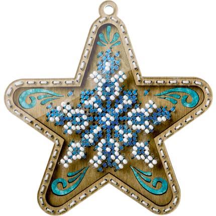 DIY Christmas tree toy kit "Star"