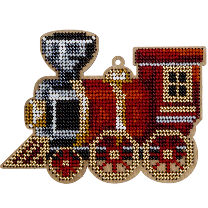 DIY Christmas tree toy kit "Train"