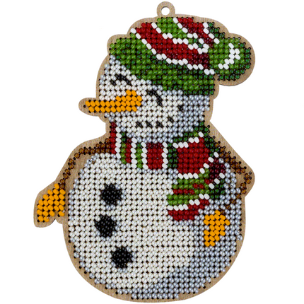 DIY Christmas tree toy kit "Snowman"