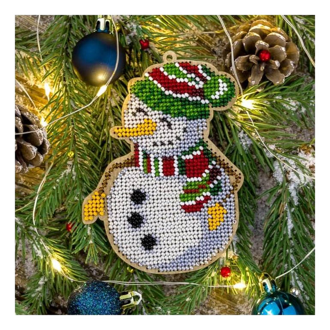 DIY Christmas tree toy kit "Snowman"