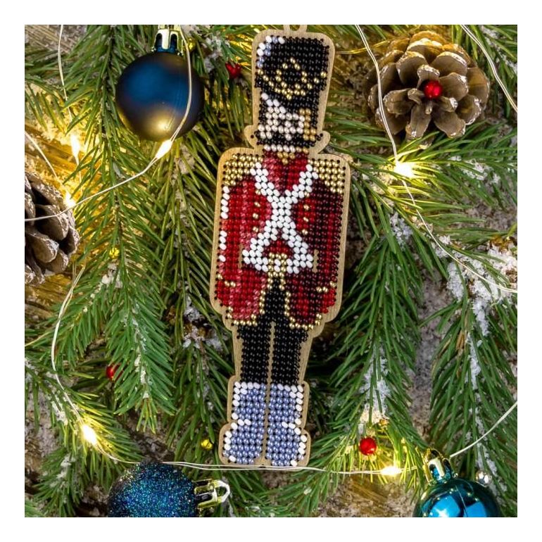 DIY Christmas tree toy kit "Soldier"