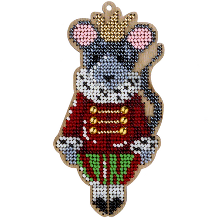DIY Christmas tree toy kit "Fabulous mouse"